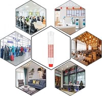 ‎حامل أكواب جداري