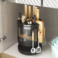 حامل أدوات المطبخ الدوار بزاوية 360°