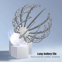 جهاز تدليك الرأس الكهربائي + مبخرة الشعر الذكية 2×...