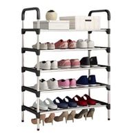 منظم أحذية متعدد الاستخدامات 6 طبقات