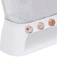 حاوية تخزين الأرز الشفافة