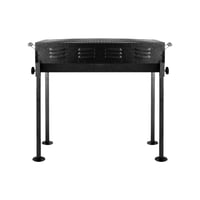 شواية الفحم المستطيلة