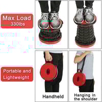 كرسي مطاطي متنقل