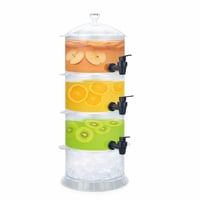 موزع مشروبات متعدد الطبقات سعة 7.5 لتر