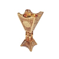 المبخرة القلابة الآمنة المربعة المنقشة