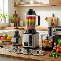 خلاط كهربائي متكامل 1X6 مع سهارية هدية