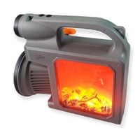 كشاف تخييم يدوي بالطاقة الشمسية