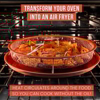 صينية قلي هوائية من الستانلس ستيل