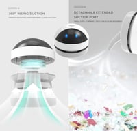 مكنسة روبوت صغيرة ذكية