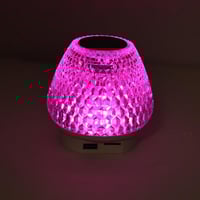 إضاءة حفلات مع سماعة بلوتوث وذاكرة ومدخل USB