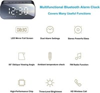 سماعة بلوتوث لاسلكيه بشاشة رقمية تعمل باللمس