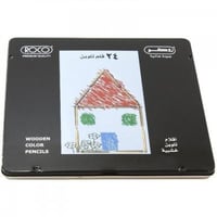 ألوان خشبية روكو 24 علبة مربع