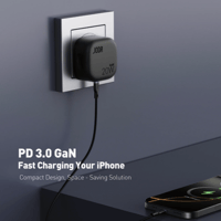 راس شاحن جداري بمنفذ تايب سي بقوة 20 واط من جودا J...