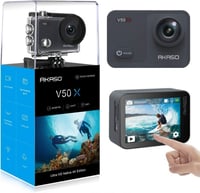 كاميرا أكاسو AKASO V50 X بتصوير 4K و 30 إطار في ال...