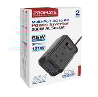 محول طاقة 5 في 1 للسيارة 12 فولت الى 220 عاكس موجة...