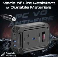 محول طاقة 5 في 1 للسيارة 12 فولت الى 220 عاكس موجة...