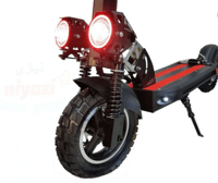 سكوتر كهربائي 48V فولت مزود بكشافين امامية وكفرات...