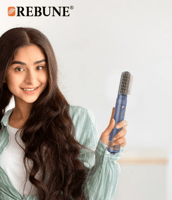 ريبون استشوار الشعر فرشتين المطور بالأيونات مستويا...