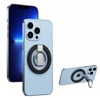 مسكة وحامل جوال مغناطيسية تدعم ماج سيف لون اسود DE...