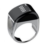 خاتم تسبيح الكتروني ذكي للتذكير بمواقيت الصلاة لون...