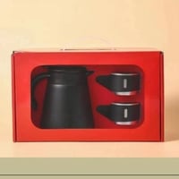 ترمس للقهوة والشاي حافظ للحرارة بسعة 880مل مزود بك...