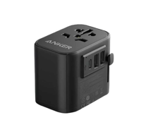 فيش سفر متعدد المداخل انكر بقوة 30 واط - اسود