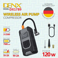 منفاخ هواء لاسلكي للسيارة بقوة 120 واط, مضخة لنفخ...