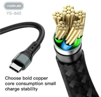 كيبل شحن تايب سي Type-C من YESPLUS YS-842