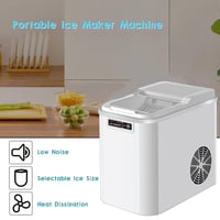 آلة صنع الثلج | صانعة الثلج الذكية بسعة 2.2 لتر بق...