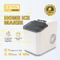 آلة صنع الثلج | صانعة الثلج الذكية بسعة 1.3 لتر بق...