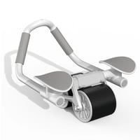 عجلة تمارين البطن مع ارتداد تلقائي ودعم للكوع مزود...