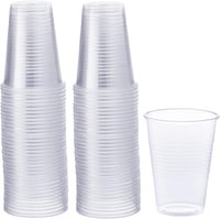 كرتون اكواب بلاستيك شفاف (1000) كوب