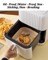 ورق زبدة بني للقلاية الهوائية 20 سم مربع (50) حبه