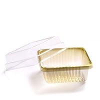 علب حلويات بلاستيك مقاس 7 سم (25) علبة