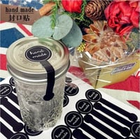 ملصقات hand made عدد (100) ملصق