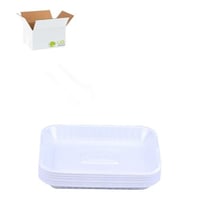 كرتون صحن بلاستيك مقاس 1 (1000) صحن