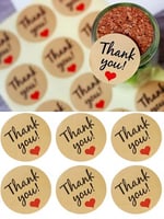 ملصقات Thank you عدد (60) ملصق