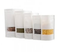 اكياس قهوة وبهارات بنافذة ابيض 250 جرام (50) اكياس