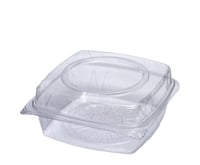 علب بلاستيك مربعة وسط (10) علب