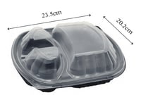 علب ميكرويف مقسم 3\1 (25) حبه