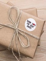 ملصقات Thank you for your orderعدد (500) ملصق