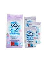 مناديل مبللة منعشة مبردة معبأة فردياً - 10 مناديل