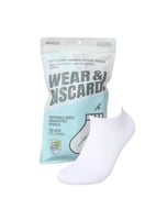 جوارب كاحل رجالية للسفر تستخدم لمرة واحدة - 6 ازوا...