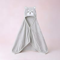 بطانية بغطاء رأس من سلسلة الحيوانات اللطيفة - شيبا...