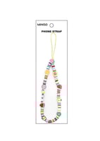 حزام جوال لطيف مطرز بألوان الطيف وكلمة CUTE