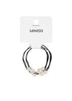 ربطة شعر مطاطية مع لؤاؤ - ستايل كوري