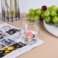 كوب زجاجي بشخصيات سانريو بسعة 360 مل - ماي ميلودي