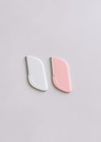 ادوات حواجب صغيرة على شكل ورقة - 2 قطعة