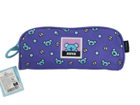 مقلمة مستلزمات مكتبية كبيرة بسحاب من سلسلة BT21