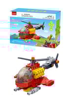 لعبة أطفال تركيبات - هلوكوبتر 17 قطعة - 16x20 سم